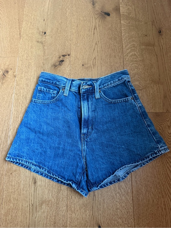 Levi's Pants - Levi’s High-Waist Blue Denim Women’s Shorts
